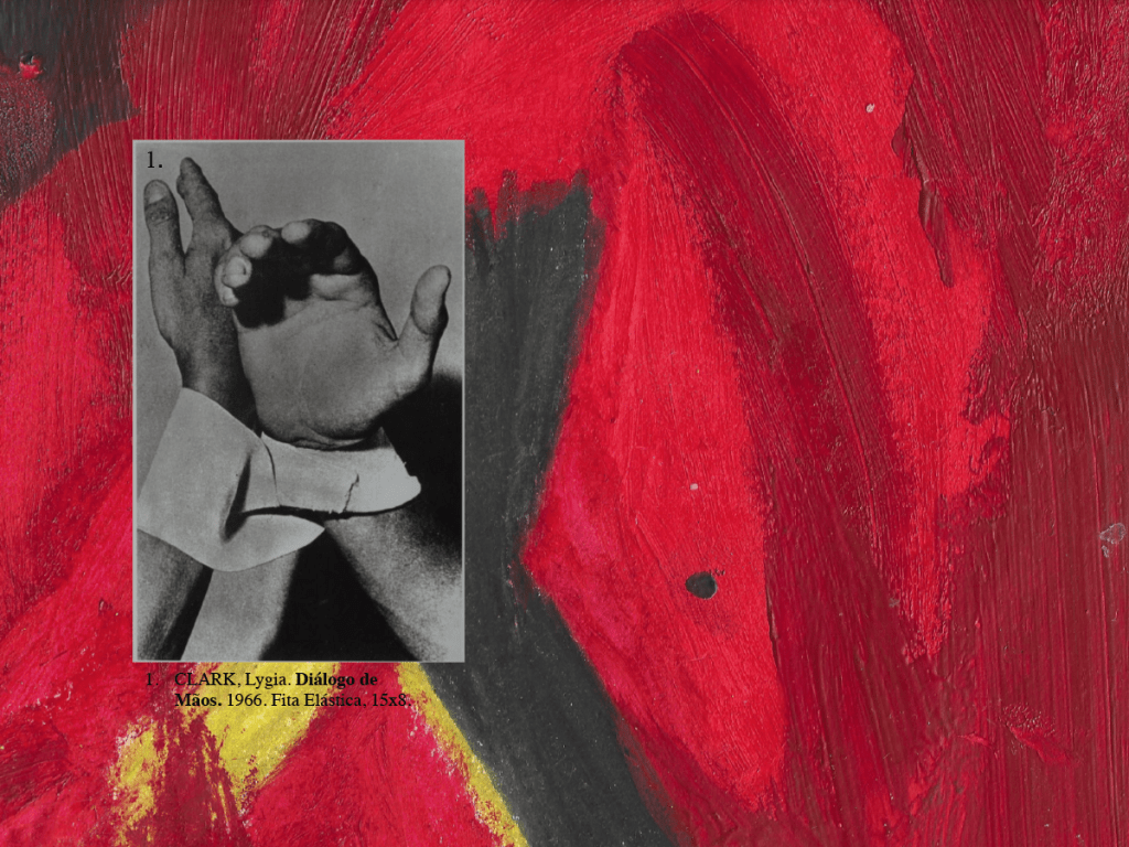 A forma de suas mãos 