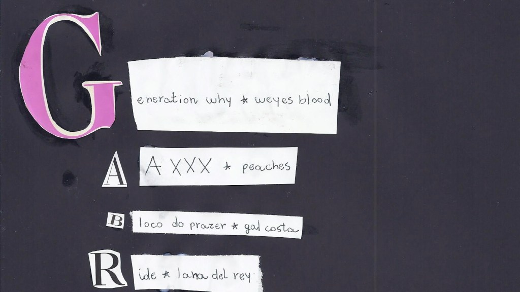 playlist G A B R I E L&nbsp;A