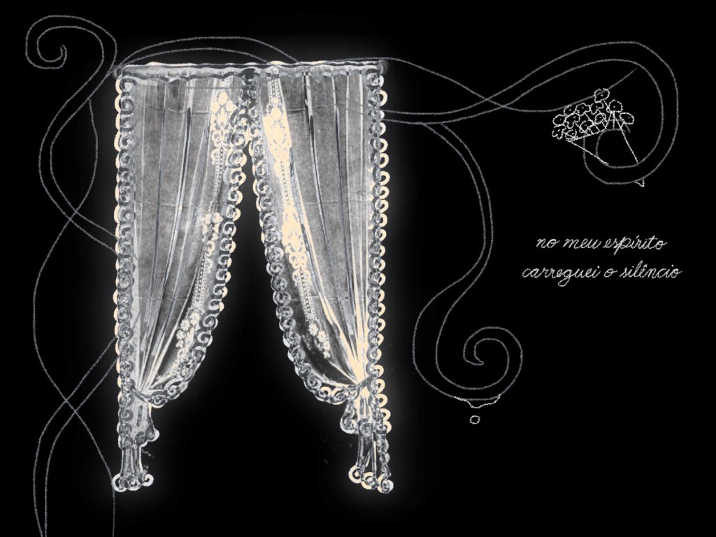 no meu espírito carreguei o&nbsp;silêncio