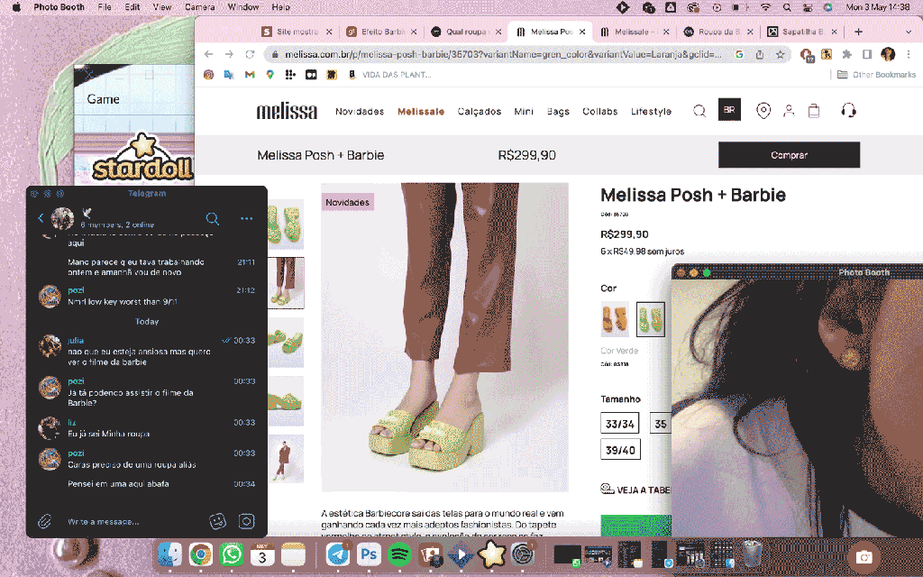 Trabalho e Não-Trabalho: Um foto-diário sobre as tarefas que executo na frente do computador