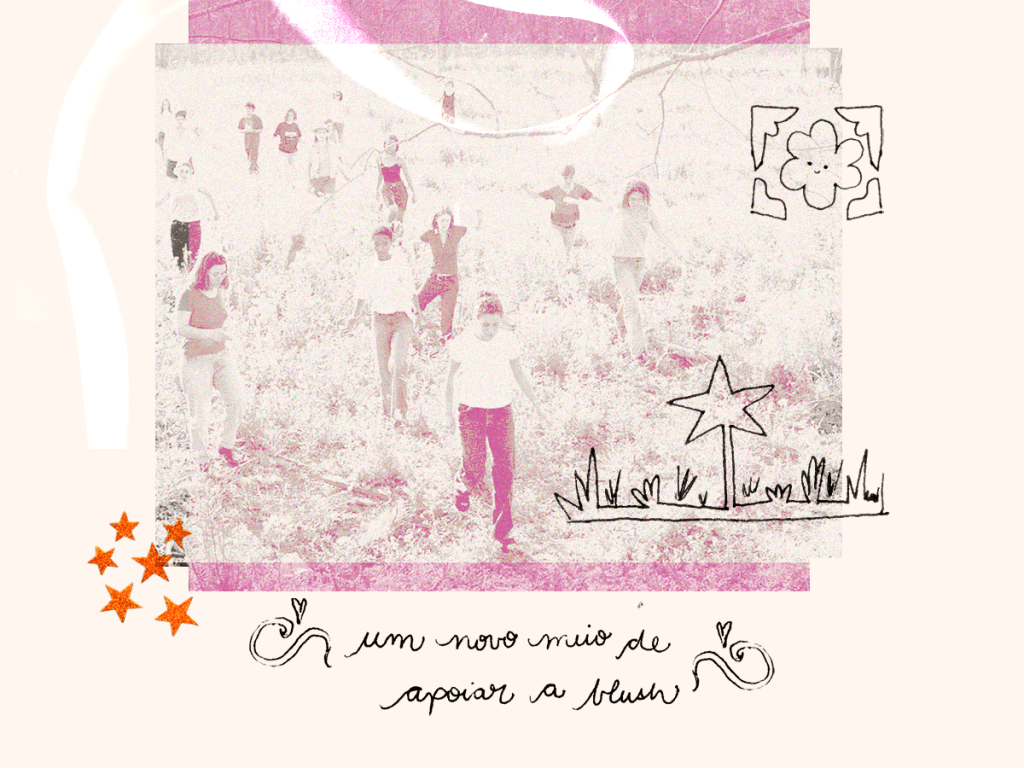 uma novo meio de apoiar a&nbsp;blush