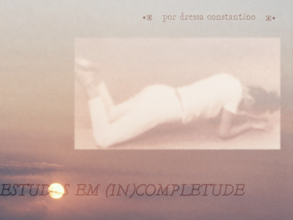 estudos em (in)completude